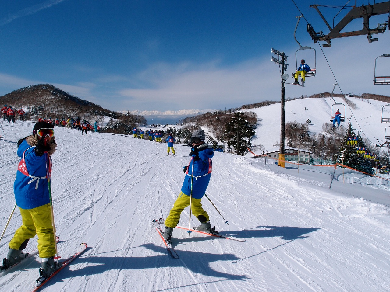 スキー実習2日目2