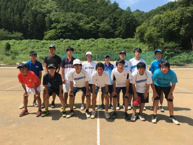 テニス部2018夏合宿③