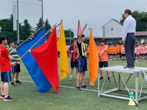 体育祭が始まりましたーー23日