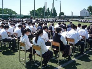 前期生徒総会が開かれましたーー17日