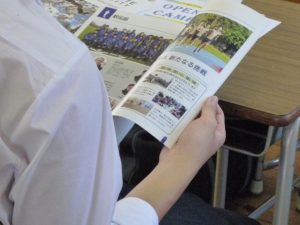 本校で大学説明会がありましたーー11日