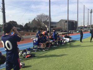 男子サッカー部　対外試合