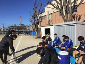 男子サッカー部　練習試合