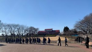 東金子中学校の2年生が授業を体験ーー13日