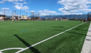 男子サッカー部　静岡遠征初日