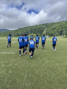 男子サッカー部　菅平遠征最終日