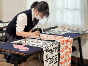 展覧会に向けて錬成中