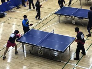 卓球部　秋季大会に向けて