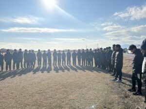 男子サッカー部　静岡遠征最終日