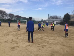 男子サッカー部　対外試合