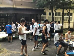 男子サッカー部　夏期強化合宿4日目