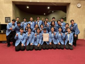 吹奏楽部　冬季演奏会に出場しました！