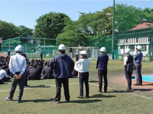 防災訓練を行いましたーー11日