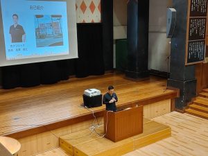 3学年企画「いのちの授業」ー22日