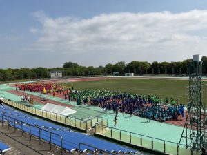 体育祭が始まりましたー記憶に残る体育祭に！