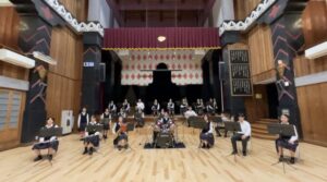 吹奏楽部　入間太鼓セッションへ参加しました！