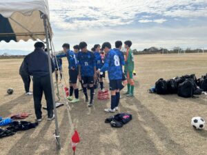 男子サッカー部　新人戦　結果報告