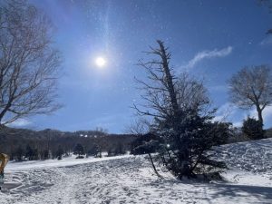 1学年ウインタースポーツ実習ーーレッスン1日目・2日目