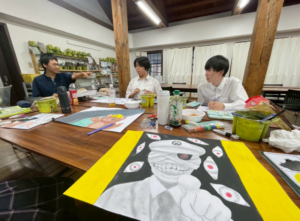 こんにちは芸術部（美術）です。ーポスター制作リポートなどー