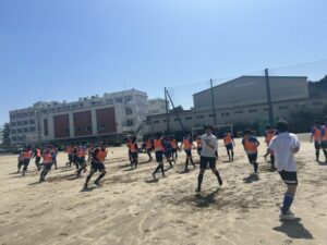 男子サッカー部　リーグ戦第2節