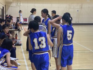 夏季支部バスケットボール選手権大会での激闘