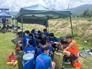 男子サッカー部　菅平遠征二日目