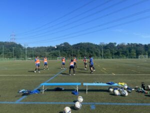 男子サッカー部　練習試合