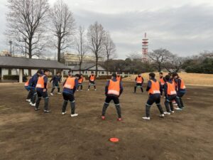 男子サッカー部　練習試合