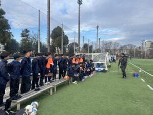 男子サッカー部　練習試合