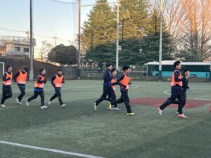 男子サッカー部　新人戦　初戦