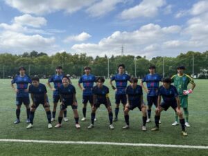 男子サッカー部　いざ県リーグへ！