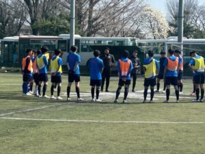 男子サッカー部　中学1.２年生練習体験