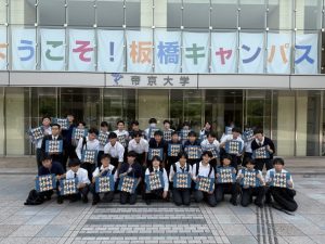 探求WEEK2日目　2年生は大学キャンパスツアーへーー21日