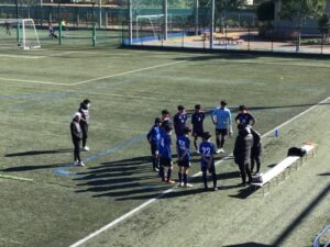 男子サッカー部　練習試合　VS横須賀学院