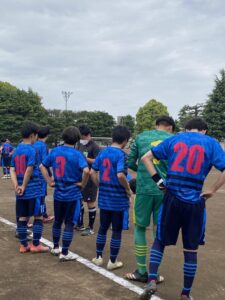 男子サッカー部　高校総体西部地区予選ブロック決勝　結果報告