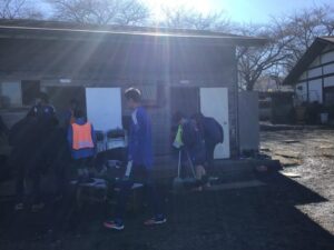 遠征準備・部室大掃除