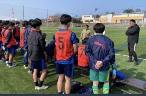 男子サッカー部トップチーム新潟遠征2日目