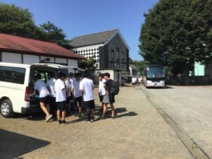 男子サッカー部　菅平遠征初日