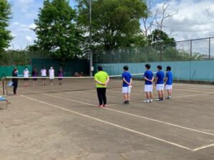 テニス部西部地区予選（団体戦）