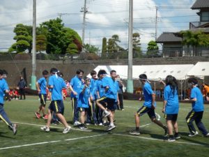 体育祭が始まりましたーー2日
