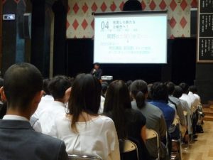 第2回学校説明会を開催しましたーー19日