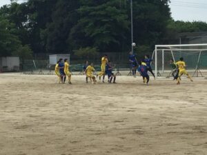 男子サッカー部　高校総体西部地区予選　初戦結果