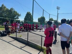 男子サッカー部　交流試合
