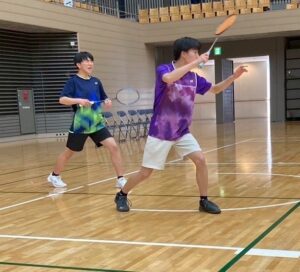 バドミントン部　県大会出場！