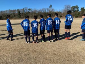 男子サッカー部　遠征２日目