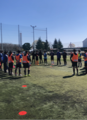 男子サッカー部　新年度リーグ戦に向けて