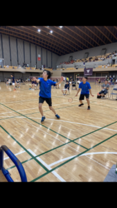 バドミントン部　新人戦