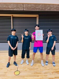バドミントン部　新人戦（個人）結果報告