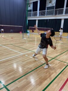 バドミントン部　練習試合