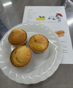 レモンマフィンとブラウニー